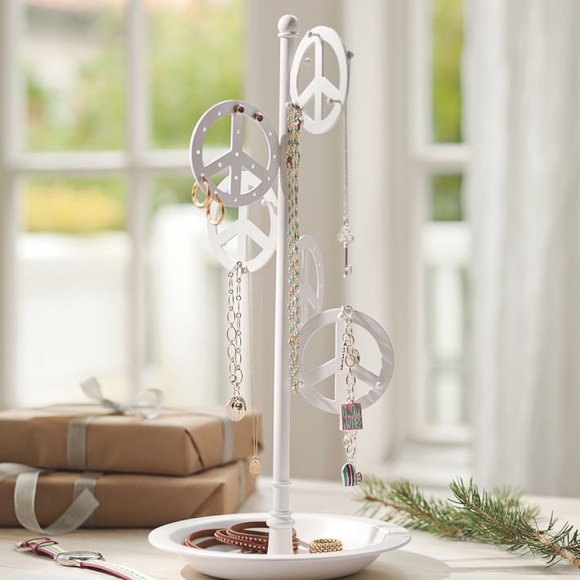 Pottery Barn Teen Other - Pottery Barn Teen peace sign jewelry holder. Excellent condition.